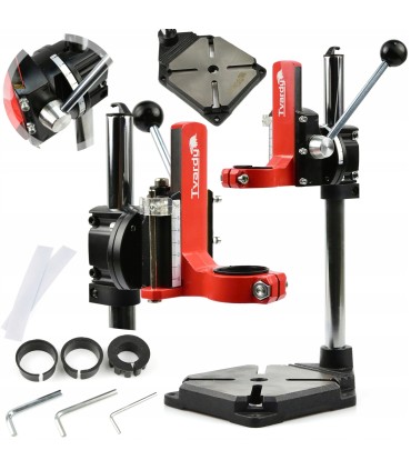 Statyw na wiertarkę 43mm 400mm (reg. kąta pionowego)