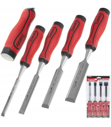 Zestaw dłut do drewna 4el. 10-25mm CrV