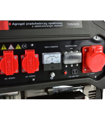  Agregat spalinowy prądotwórczy z elektronicznym startem 15KM 6,6KW