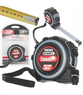 Miara zwijana nylon dwustronna 3m/16mm KLASA I