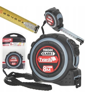 Miara zwijana nylon dwustronna 8m/25mm KLASA I