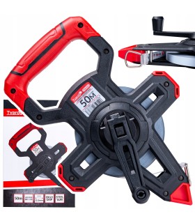 Miara zwijana stalowa geodezyjna 50m