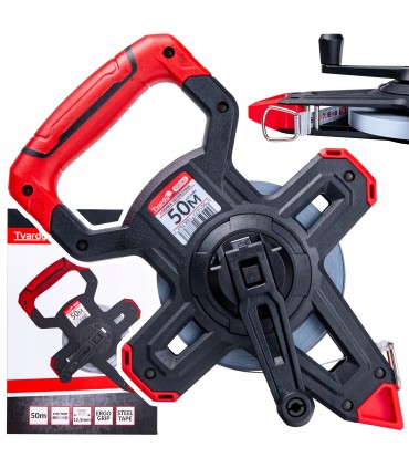 Miara zwijana stalowa geodezyjna 50m