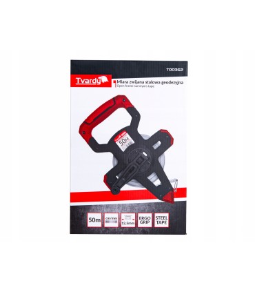 Miara zwijana stalowa geodezyjna 50m