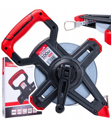 Miara zwijana stalowa geodezyjna 100m