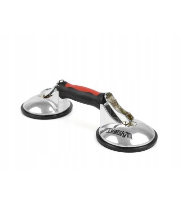 Uchwyt-Przyssawka do szyb ALU 2x125mm 120kg
