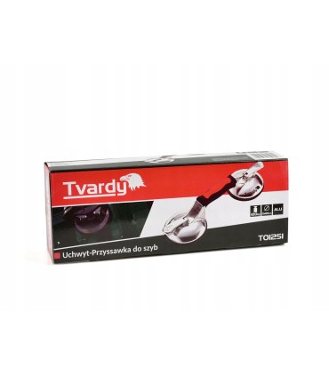 Uchwyt-Przyssawka do szyb ALU 2x125mm 120kg