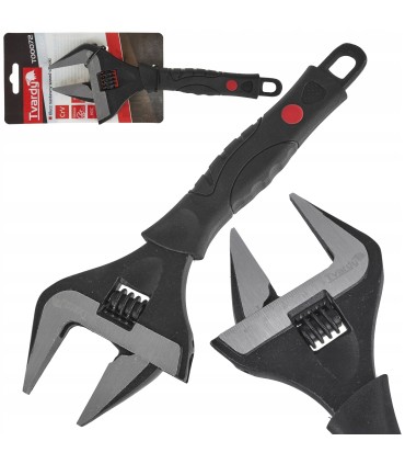 Klucz nastawny szwed szeroki 10" 50mm CrV 