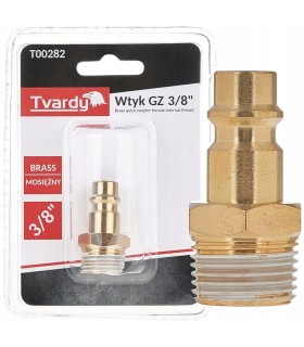 Wtyk mosiężny GZ 3/8" typ męski