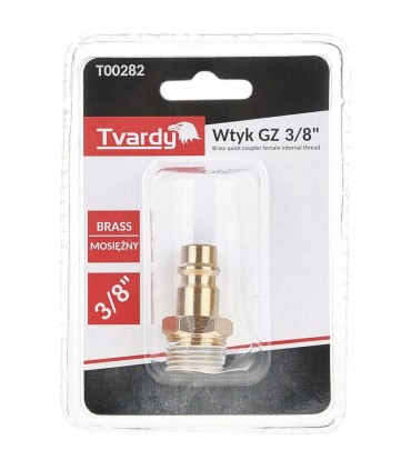 Wtyk mosiężny GZ 3/8" typ męski