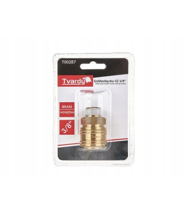 Szybkozłączka mosiężna GZ 3/8" typ żeński