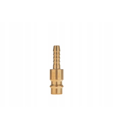 Wtyk mosiężny na wąż 6mm typ męski
