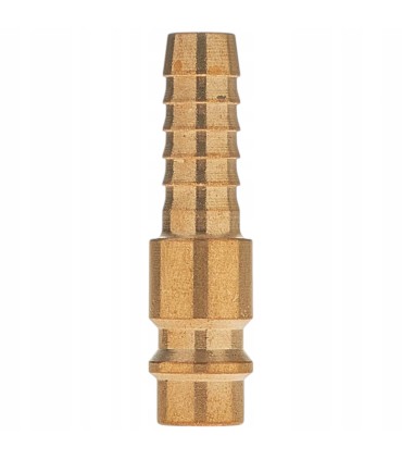Wtyk mosiężny na wąż 6mm typ męski