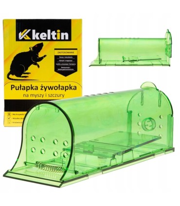 Pułapka żywołapka na myszy i szczury 2szt