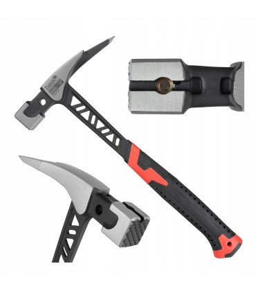 Młotek ciesielski – dekarski 600g ANTI-SHOCK MONOBLOCK