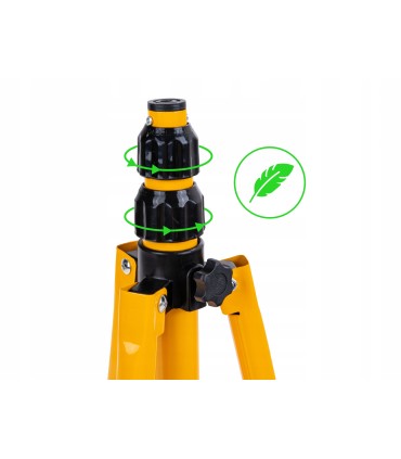 Naświetlacz LED 50W ze statywem budowlanym teleskopowym i przewodem – barwa biała zimna 6500K