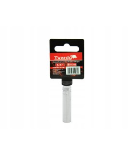 Nasadka sześciokątna długa 1/4" 8 mm