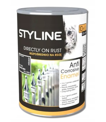 ST ANTI CORROSIVE RAL 9005/CZARNY/PÓŁMAT 0,7L