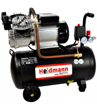  Kompresor olejowy dwutłokowy 50L