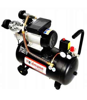  Kompresor olejowy dwutłokowy 50L