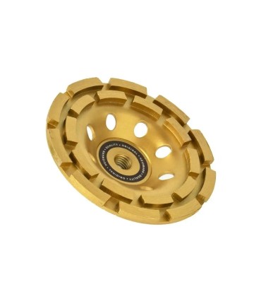 Tarcza diam.segm.duble do szlifowania betonu 125mm M14 Heidmann