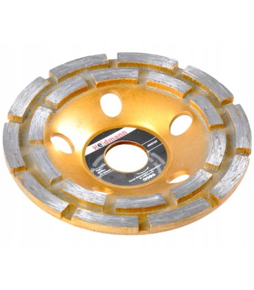 Tarcza diam. segm.duble do szlifowania betonu 125mmx22.23 Heidmann