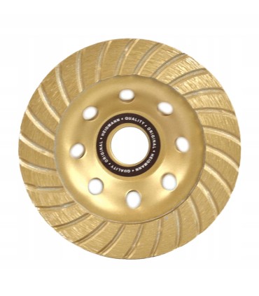 Tarcza diam. turbo do szlifowania betonu 125mmx22,23mm
