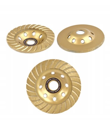 Tarcza diam. turbo do szlifowania betonu 125mmx22,23mm