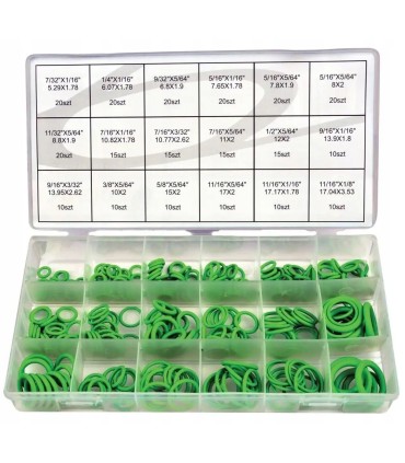 Zestaw oringów do klimatyzacji 270szt.