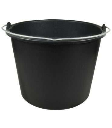 WIADRO BUDOWLANE 20L CZARNE