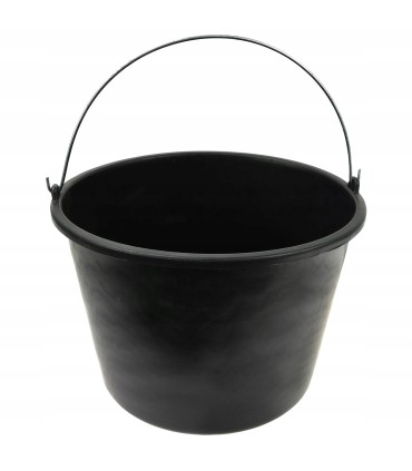 WIADRO BUDOWLANE 20L CZARNE