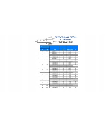 Końcówka DKOS DN08 12S M20x1,5