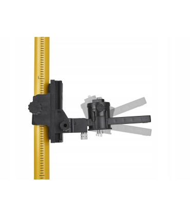Kolumna rozporowa teleskopowa do lasera 420cm + adapter do skosów