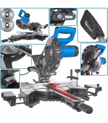 Piła ukośnica z posuwem 1700W 210mm