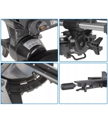 Piła ukośnica z posuwem 1700W 210mm