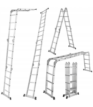 Drabina przegubowa wielofunkcyjna 3,7m
