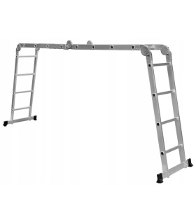 Drabina przegubowa wielofunkcyjna 4,7m + podesty