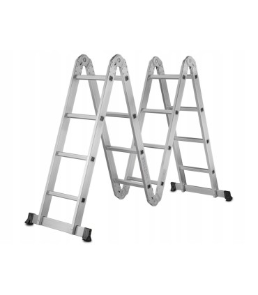 Drabina przegubowa wielofunkcyjna 4,7m + podesty