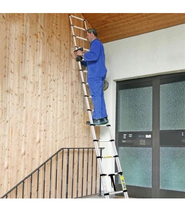 Drabina teleskopowa aluminiowa 3,8m 150kg