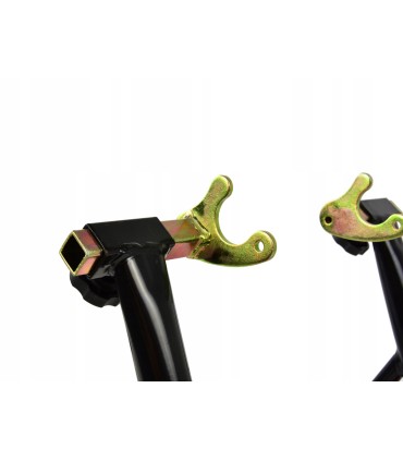 Stojaki motocyklowe tył + przód COMBO