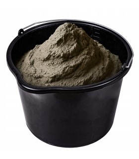 Wiadro budowlane 16L czarne Z LEJKIEM