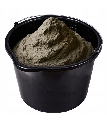 Wiadro budowlane 16L czarne Z LEJKIEM