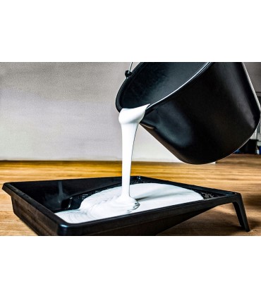 Wiadro budowlane 20L czarne Z LEJKIEM