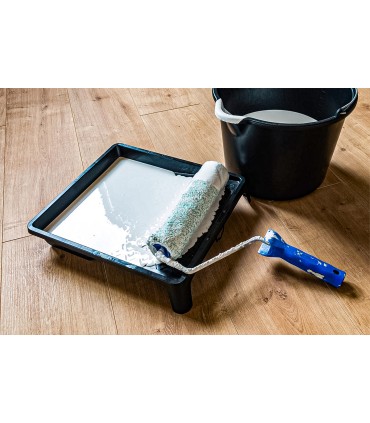 Wiadro budowlane 20L czarne Z LEJKIEM