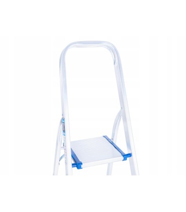 Drabina aluminiowa 4-stopniowa składan 150 kg