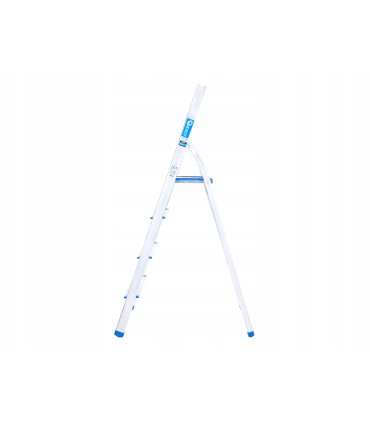 Drabina aluminiowa 4-stopniowa składan 150 kg