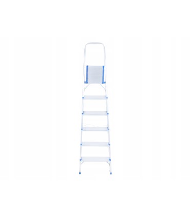 Drabina aluminiowa 6-stopniowa składana