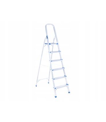 Drabina aluminiowa 6-stopniowa składana