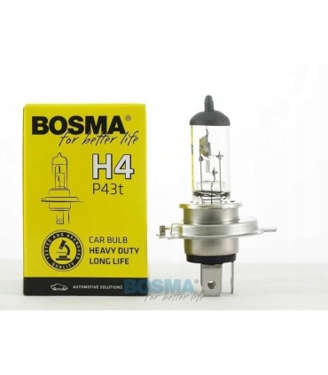 12V 60/55W P43t H4 LONG LIFE HEAVY DUTY