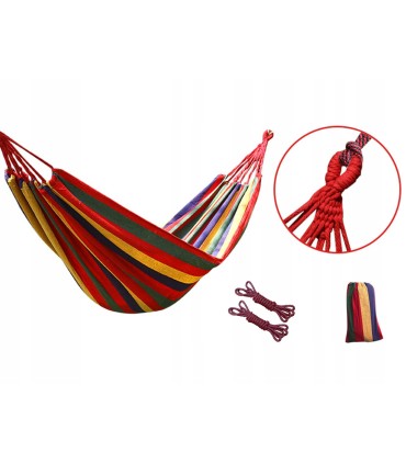 Hamak ogrodowy 190x80cm 200kg